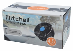 Ventilátor MITCHELL 12V na přísavku