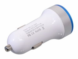 Zástrčka 2xUSB 12-24V 5V/2100mA