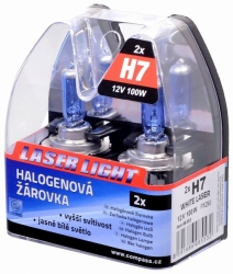 Žárovka 12V  H7  100W PX26d WHITE LASER  2ks