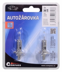 Žárovka 12V  H1  100W P14,5s blister 2ks