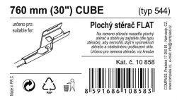 Stěrač FLAT BULK (CUBE) 30