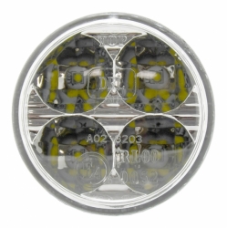 Světla denního svícení 4 HIGH POWER LED 12V/24V (kulatá 70 mm)