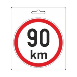 Samolepka omezená rychlost 90km/h (150 mm) TIR