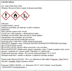 Cockpit spray 600ml CITRON