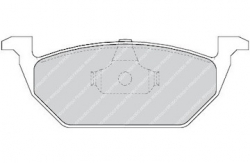 Brzdové destičky OCTAVIA / FABIA I přední + indikace