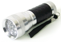 Svítilna 14 LED 10cm - kovová