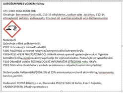 Mycí sada: autošampon s voskem 1 litr + houba DOUBLE