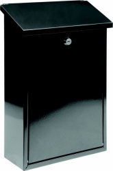 Poštovní schránka 400x250x100mm černá