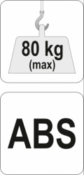 Držák pro přenášení desek ABS (80 kg)