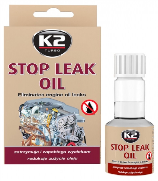STOP LEAK OIL 50 ml - zamezuje únikům oleje z motoru