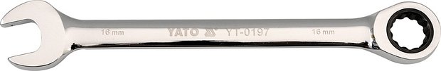 Klíč očkoplochý ráčnový 12 mm